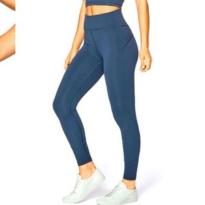 LuluLemon In Movement Leggings Mach Blue 25”